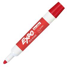 Expo Bold Color Dry-erase Markers - Bullet Marker Point Style - Red - 1 Each