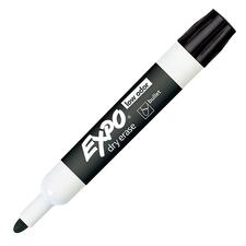 Expo Bold Color Dry-erase Markers - Bullet Marker Point Style - Black - 1 Each