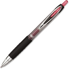 uniball&trade; 207 Retractable Gel - Medium Pen Point - 0.7 mm Pen Point Size - Refillable - Retractable - Red Gel-based Ink - 1 Each