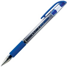 uniball™ Gel Grip Pens - Medium Pen Point - 0.7 mm Pen Point Size - Blue Gel-based Ink - 1 Each