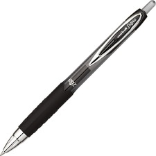 uniball™ 207 Retractable Gel - Medium Pen Point - 0.7 mm Pen Point Size - Conical Pen Point Style - Refillable - Retractable - Black Pigment-based Ink - Translucent Barrel - 1 Each