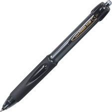 uniball™ Power Tank Retractable Ballpoint Pens - Medium Pen Point - 1 mm Pen Point Size - Refillable - Retractable - Black - Black Barrel - 1 Each
