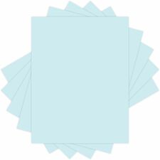 Lettermark Colors Multipurpose Paper - Blue - Letter - 8 1/2" x 11" - 20 lb Basis Weight - Smooth - 500 / Ream - Acid-free - Blue