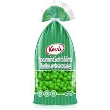 Kerr's Spearmint Scotch Mints 500g - Spearmint - No Artificial Flavor, No High Fructose Corn Syrup, Peanut-free, Gluten-free - 1 Each