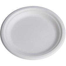 Leaf 7" Dinner Plates - 7" (177.80 mm) Diameter - 125 / Pack