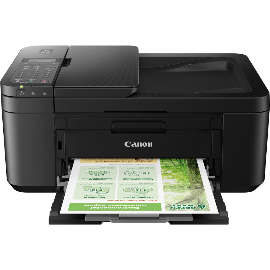 Canon PIXMA TR4720 Wireless Inkjet Multifunction Printer - Color - Black - Copier/Fax/Printer/Scanner - 4800 x 1200 dpi Print - Automatic Duplex - Color Scanner - dpi Optical Scan -