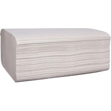 Pur Value Cleaning Towel - Single Fold - 9" x 9.5" - For Hand - 16 / Box