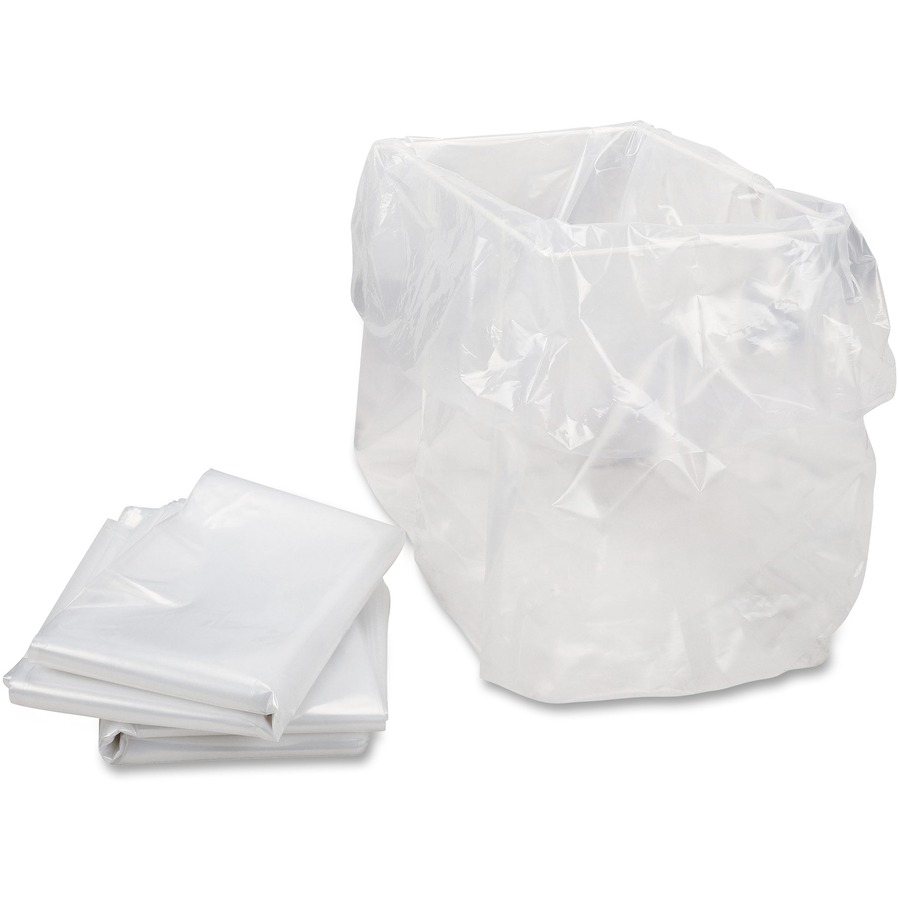 HSM 11-gallon Shredder Bags - 11 gal - 24" Height 13" Width x 10" Depth - 100/Carton - Plastic - Clear - R&A Office Supplies