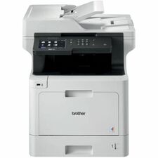 Brother MFC-L8900CDW Wireless Laser Multifunction Printer - Color - Copier/Fax/Printer/Scanner - 33 ppm Mono/33 ppm Color Print (2400 x 600 dpi class) - Automatic Duplex Print - Up to 60000 Pages Monthly - Color Flatbed Scanner - 1200 dpi Optical Scan - C