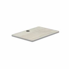 Heartwood Tucana Conference Table Top - Rectangle - Winter Wood - Polyvinyl Chloride (PVC)