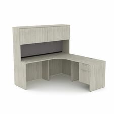HDL Innovations Office Furniture Suite - Material: Laminate - Finish: Winter Wood