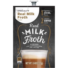 Flavia Real Milk Froth Powder - Compatible with Flavia - 72/Box