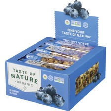Taste of Nature Blueberry Bar - Blueberry - 40 g - 16 / Box