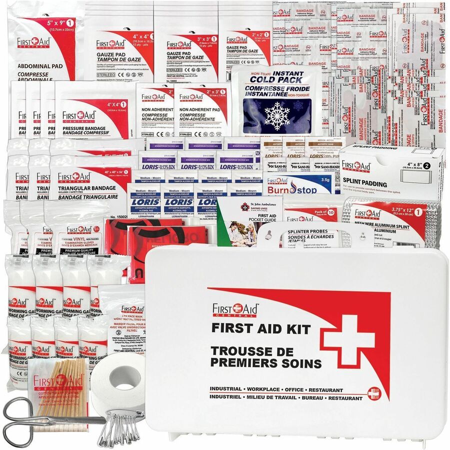 First Aid Central ONTARIO Deluxe First Aid Kit | Tiger Office Plus