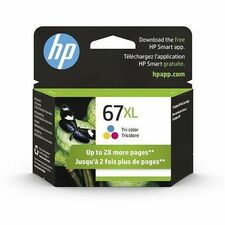 fuzion - Alternative for HP #67XL Remanufactured Infinite Ink Kit (3) - HY CMY - 200 Pages - Colour