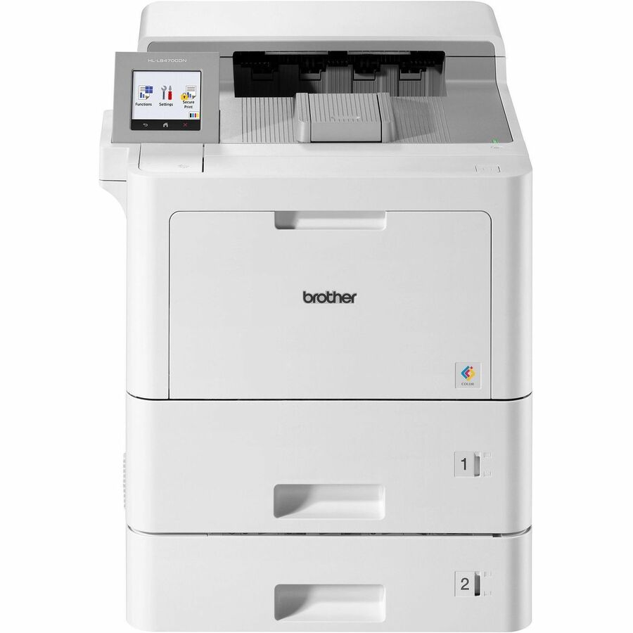 Brother HL HLL9470CDN Wireless Laser Printer - Color - 42 ppm Mono / 42 ppm Color - 620 Sheets Input - Ethernet - Wireless LAN - Plain Paper Print - Gigabit Ethernet - USB