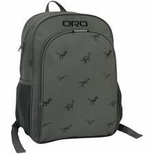 Oro Carrying Case (Backpack) School - Dino Design - Shoulder Strap, Waist Strap, Chest Strap - 15.75" (400 mm) Height x 10.63" (270 mm) Width x 5.91" (150 mm) Depth - Large Size - 24 L Volume Capacity - 1 Pack