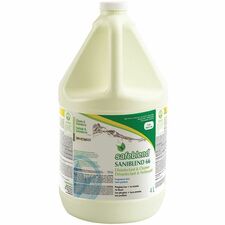 Safeblend 66 Concentrated Disinfectant and Cleaner - Concentrate - 135.3 fl oz (4.2 quart)Bottle - Fragrance-free, Ammonia-free, Bleach-free, Phosphate-free, Deodorize, pH Neutral, Rinse-free, APE-free, NPE-free, NTA-free, EDTA-free, ... - Yellow