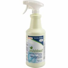 Safeblend Glass And Multi-Surface Cleaner Ready To Use Fragrance free - Ready-To-Use - 32.1 fl oz (1 quart) - Fragrance-free, Quick Drying, Streak-free, Non-toxic, Non-corrosive, Phosphate-free, Ammonia-free, Bleach-free, APE-free, NPE-free, NTA-free, ...