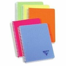 Clairefontaine Linicolor Notebook - 180 Pages - Wire Bound - 11.75" (298.45 mm) x 8.25" (209.55 mm) - Polypropylene Cover - 1 Each