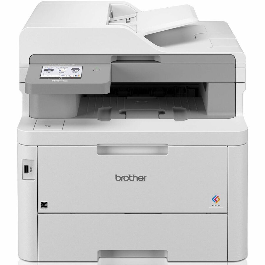 Brother Workhorse MFC-L8395CDW Wired & Wireless Laser Multifunction Printer - Color - Copier/Fax/Printer/Scanner - 31 ppm Mono/31 ppm Color Print - 2400 x 600 dpi class - Automatic Duplex Print - Up to 50000 Pages Monthly - Color Flatbed/ADF Scanner - 120