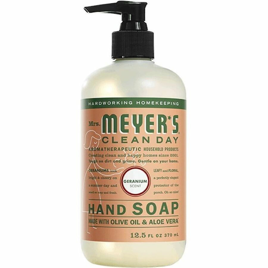 SC Johnson Liquid Hand Soap - 370 mL - Geranium Scent - 1 Each