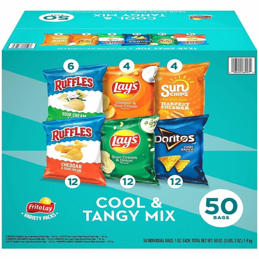 Green Rabbit Frito-Lay Cool&Tangy Chip Variety Pack | Flatt Stationers