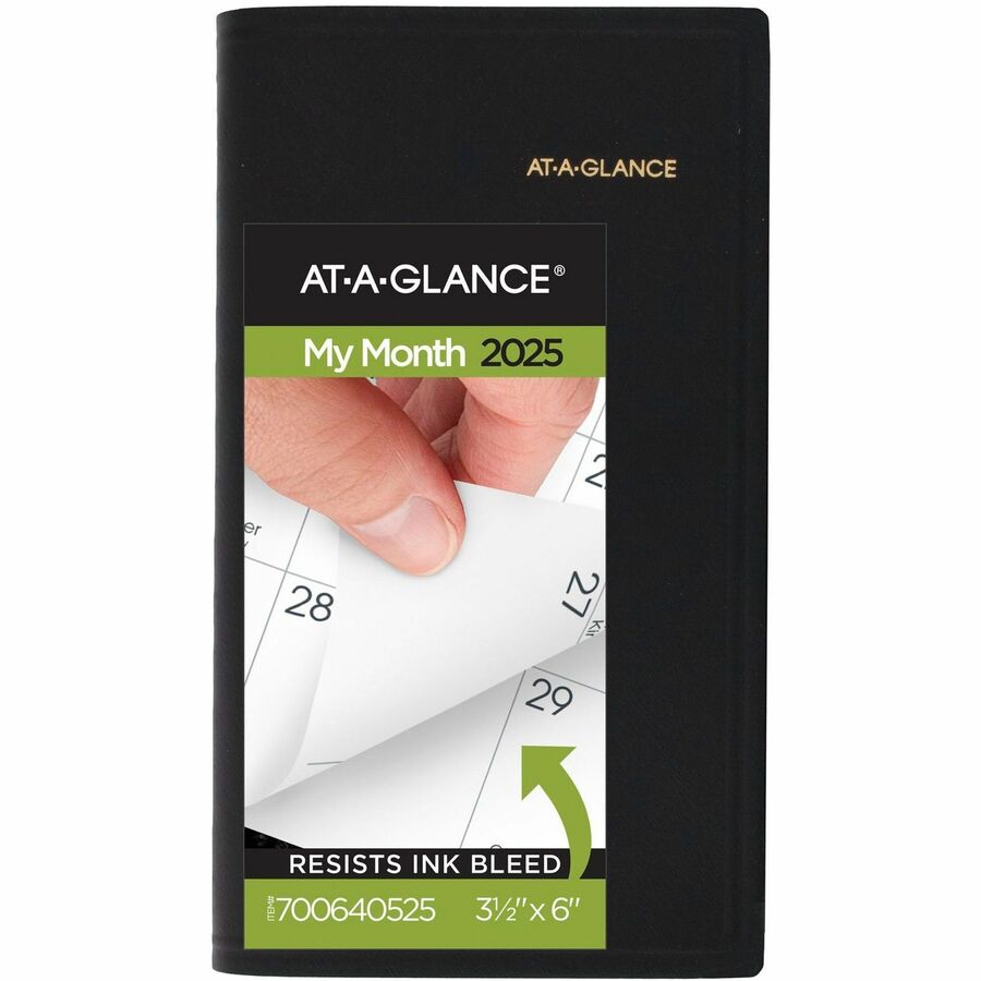 At-A-Glance Deluxe Monthly Pocket Planner - Monthly - 13 Month