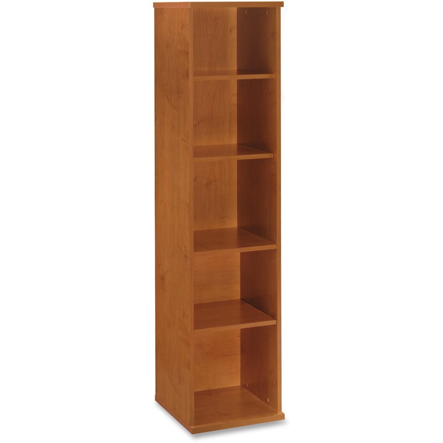 bush 5 shelf bookcase cherry