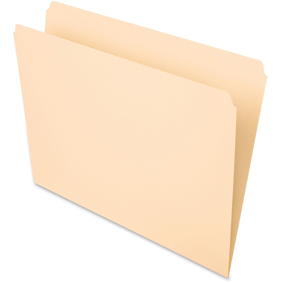 Pendaflex Essentials 1-ply Tab Manila File Folder - Letter - 8 1/2