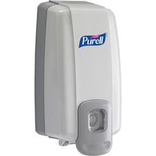 PURELL® NXT Hand Sanitizer Dispenser - Manual - 100 mL Capacity - Dove Gray - 1Each
