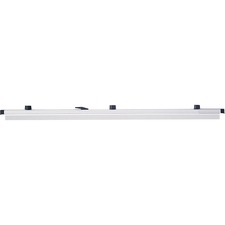 Safco Aluminum Hanging Clamps - 36" (914.40 mm) Length x 37.75" (958.85 mm) Width - 1" Size Capacity - 100 Sheet Capacity - 6 / Carton - Aluminum - Aluminum