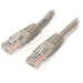 StarTech Molded Cat5e UTP Patch Cable (Gray)  - 15 ft. (M45PATCH15GR)
