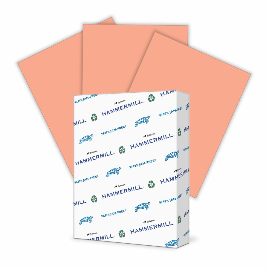 Copy Paper, Color Copy Paper, Laser And Inkjet Compatible, Made In The USA  - PINK Paper - 20 lb - 8.5 x 11 - 500 Sheet Ream