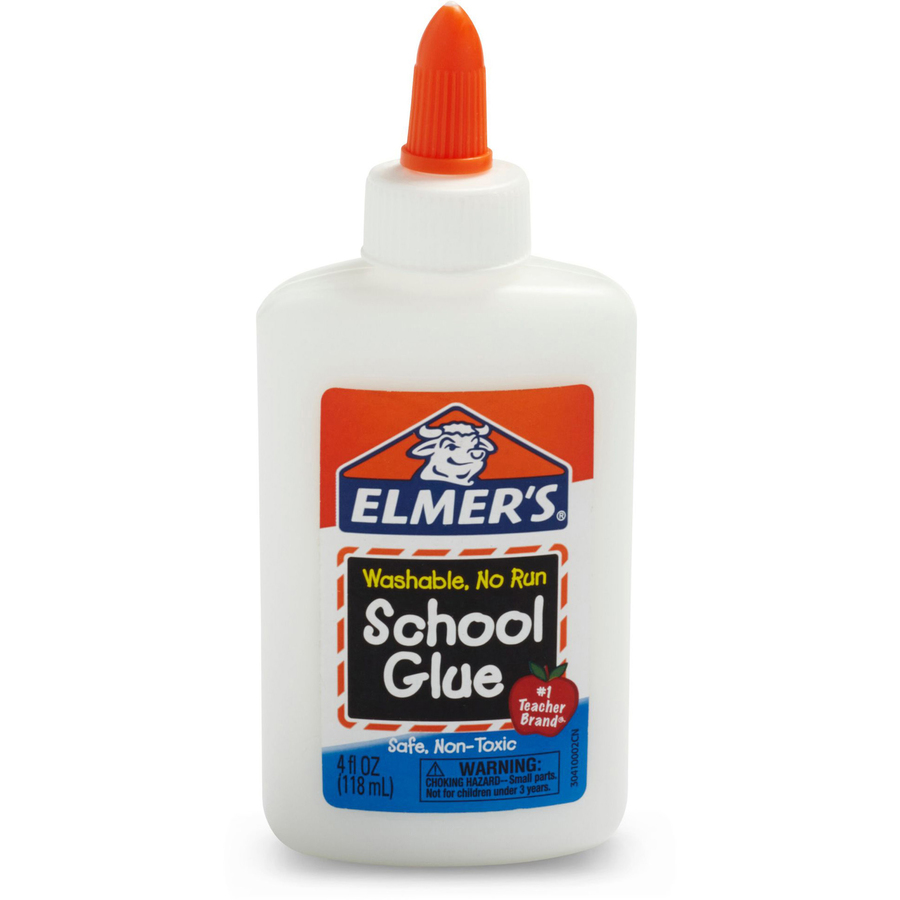 Elmer's, Washable School Glue, White - 7.62 fl oz (Pack of 12)