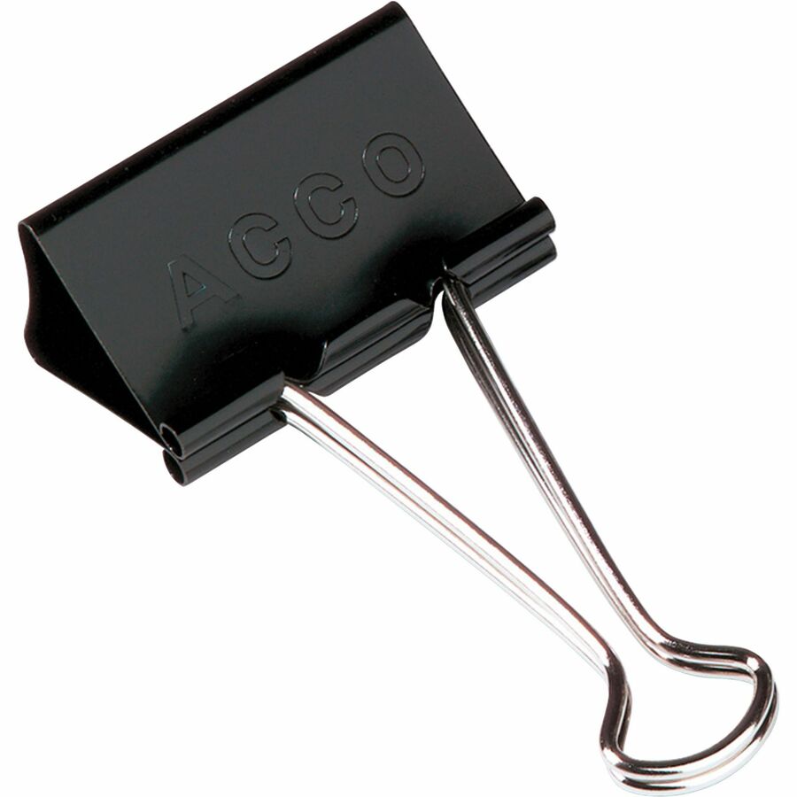 What is the largest deals binder clip size