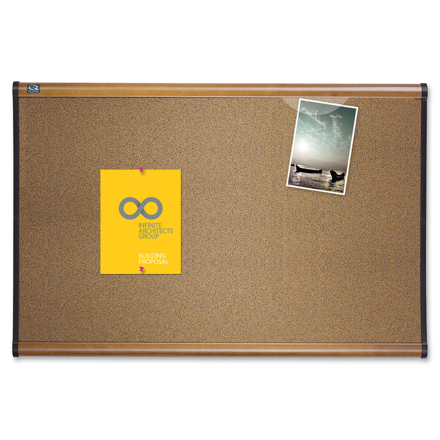 Presentation Boards Quartet Enclosed Bulletin Board QRTERB32A