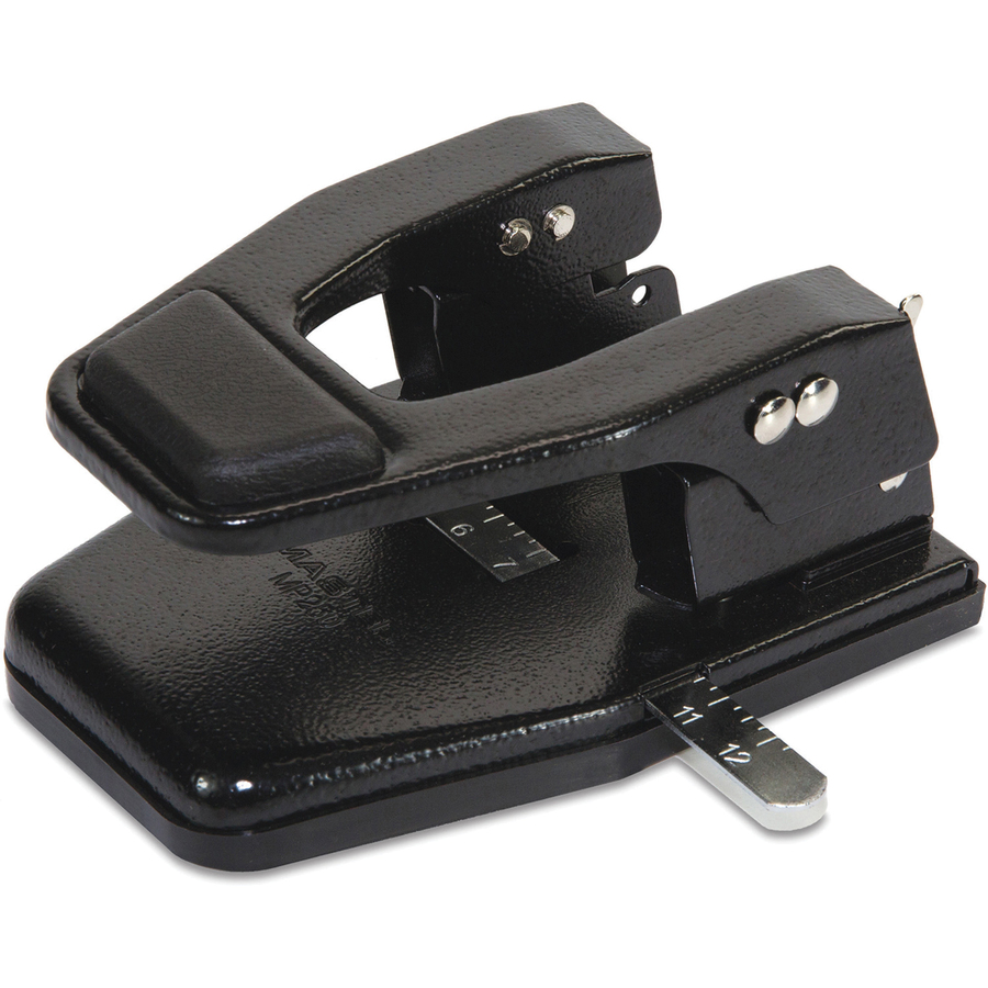 Officemate Heavy-Duty 3-Hole Punch with Padded Handle