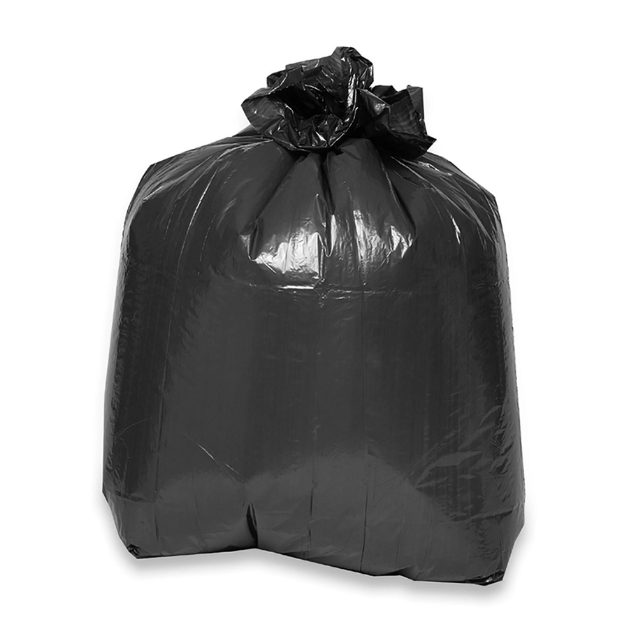 Genuine Joe Heavy-Duty Trash Can Liners - Medium Size - 33 gal Capacity - 33  Width x 40 Length - 1.50 mil (38 Micron) Thickness - Low Density - Black -  100/Carton - R&A Office Supplies