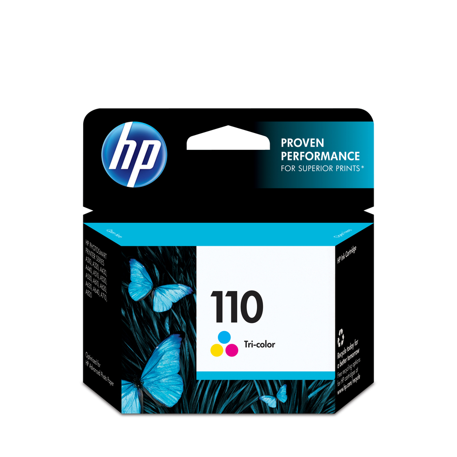 HP 110 Original Standard Yield Inkjet Ink Cartridge - Tri-color - 1 Pack