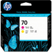 HP 70 Magenta and Yellow Printheads (C9406A)
