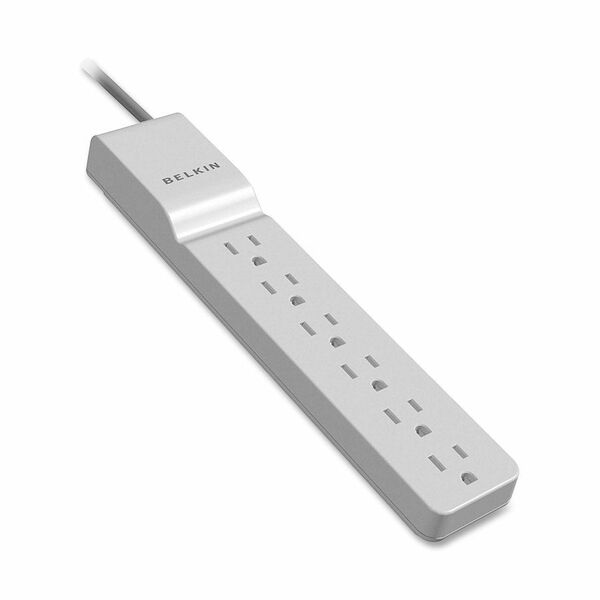 BELKIN 6-Outlet Home/Office Surge Protector with 4-ft Power Cord