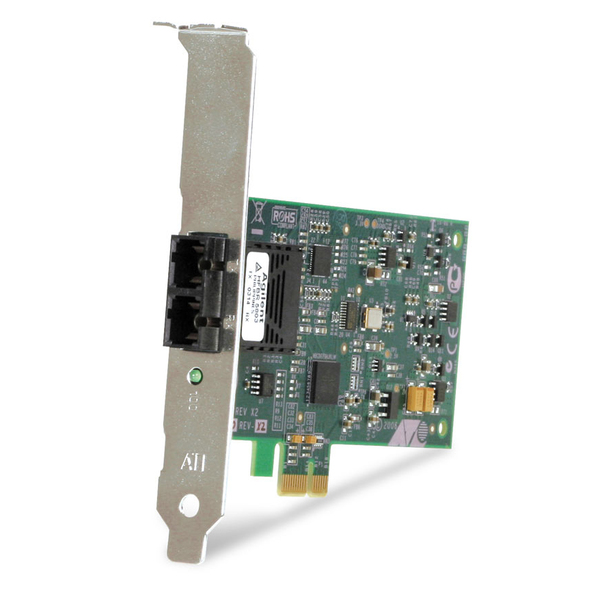 Allied Telesis AT-2711FX ST Fiber Server Ethernet Controller - 100Base-FX PCIe x1 (AT-2711FX/ST-901)