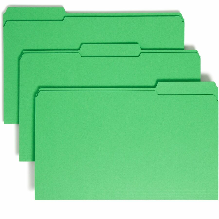 Recycled　Location　File　CleanTech　Green　Top　Cut　Folder　Position　Assorted　1/2