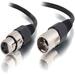Cables To Go Pro-Audio XLR Male to XLR Female Cable - 1.5 ft.(40057)