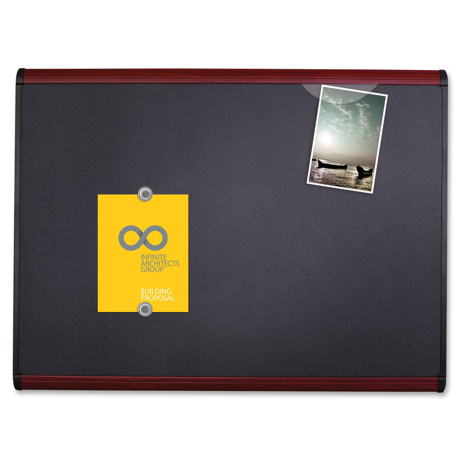 QRTMB547M Quartet® Prestige Plus Fabric Bulletin Board, 72 X
