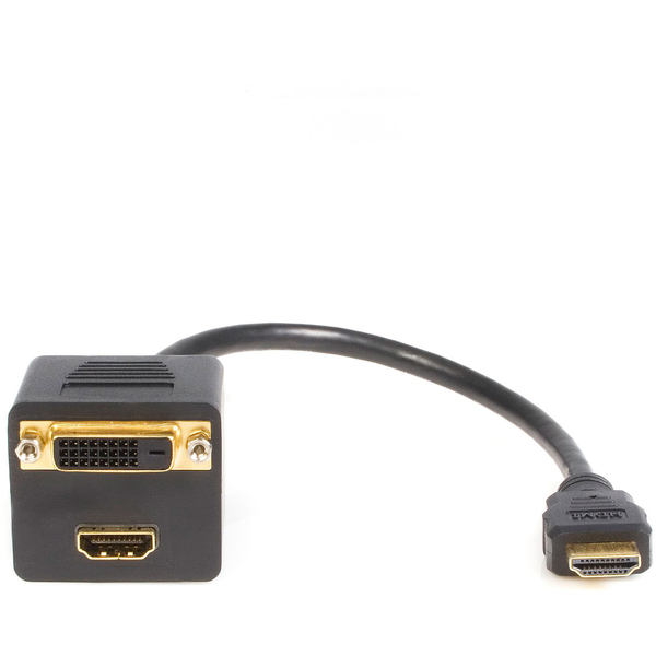 STARTECH HDMI Splitter Cable - M/F - 1 ft. (HDMISPL1DH)
