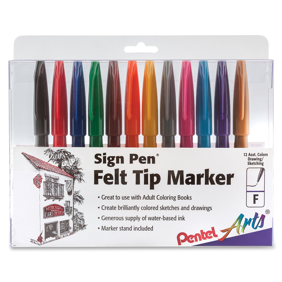 Felt Tip Marking Pens