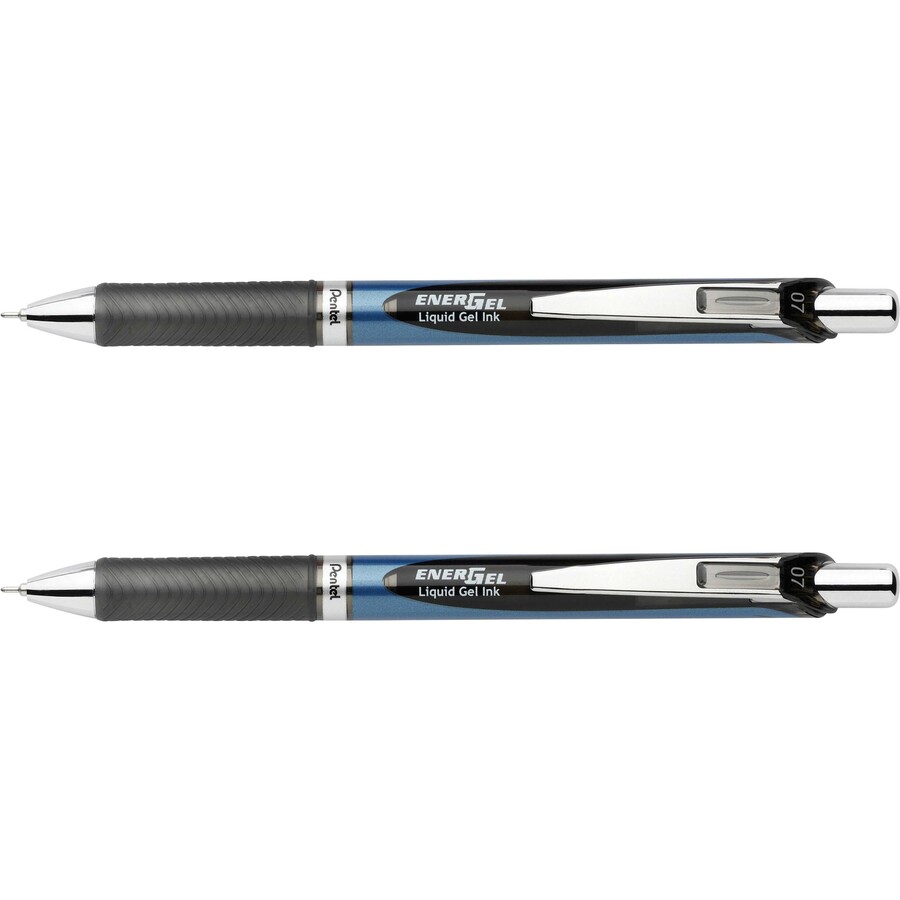 Pentel® EnerGel RTX Gel Pen, Retractable, Medium 0.7 mm, Blue Ink