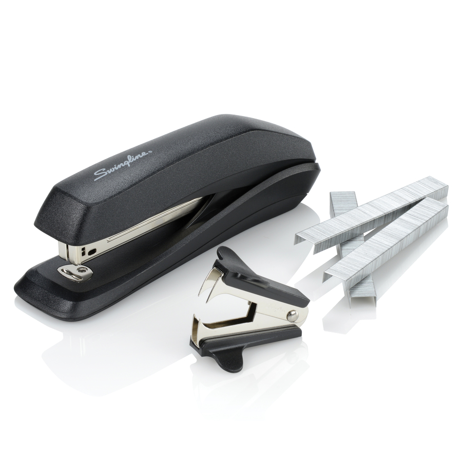 Swingline® Light Duty Standard Stapler, 20 Sheets, Black